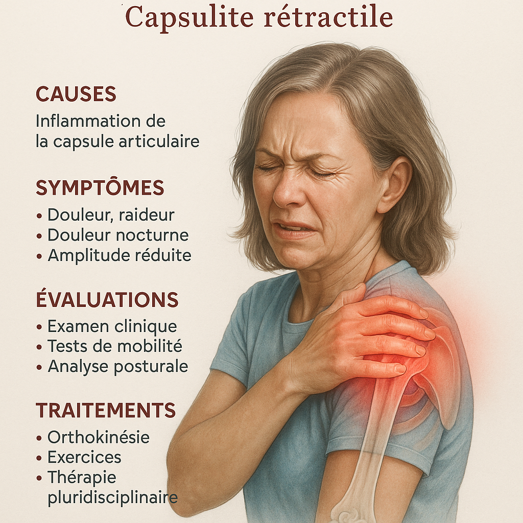L'ÉPAULE GELÉE (Capsulite rétractile)